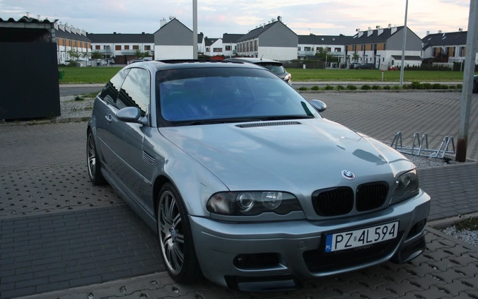 BMW M3 cena 105999 przebieg: 212000, rok produkcji 2003 z Swarzędz małe 407